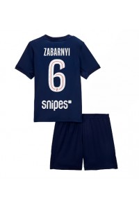 Fotbalové Dres Paris Saint-Germain Illia Zabarnyi #6 Dětské Domácí Oblečení 2025-26 Krátký Rukáv (+ trenýrky)
